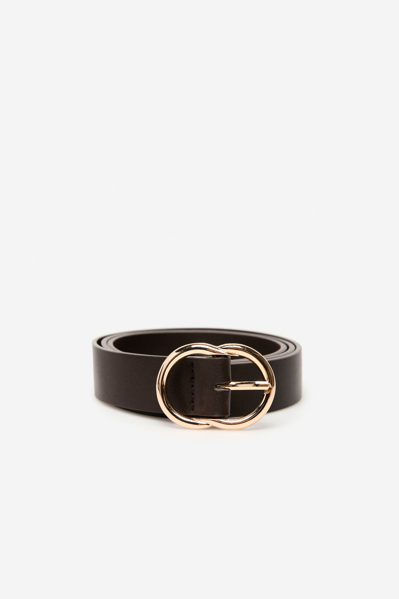 Cortefiel Basic double buckle belt