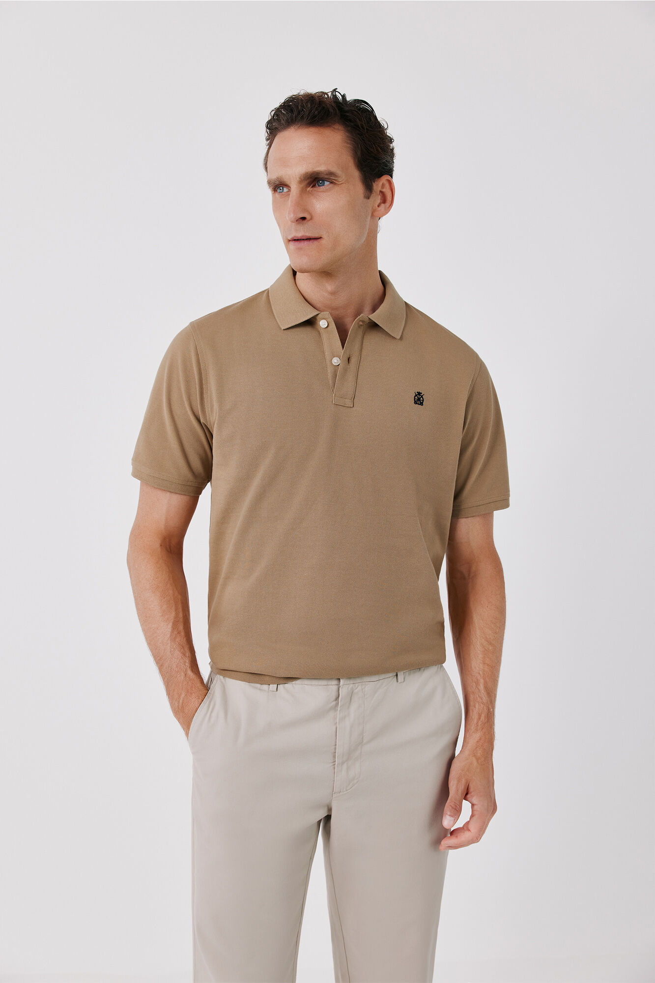 Cortefiel Polo b&aacute;sico piqu&eacute;