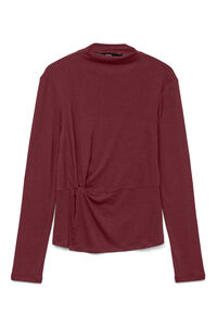 Vero Moda Top de gola comprida com manga Perkins 