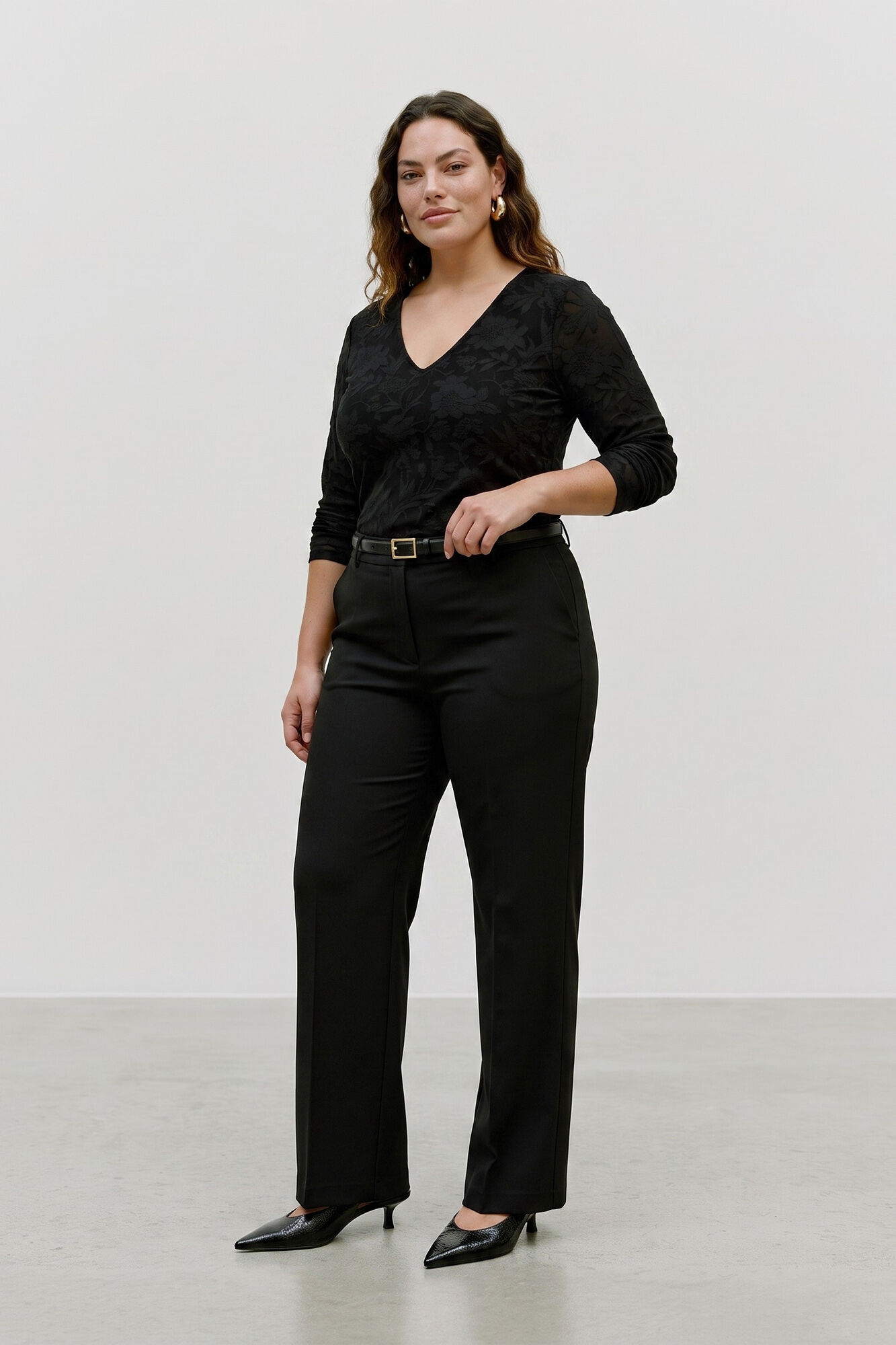 Vero Moda Curve Top con estampado floral