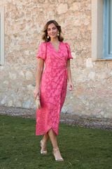 Pol&iacute;n Et Moi Vestido de convidada Benita Subiu