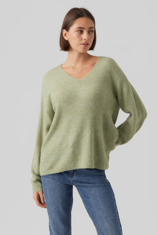 Vero Moda Camisola b&aacute;sica de malha Verde