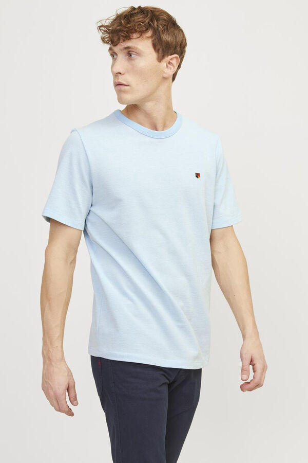 Cortefiel Camiseta regular fit Azul