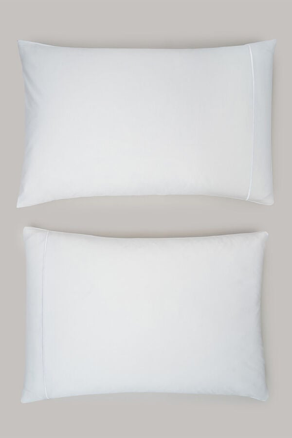 Bassols Capa de Travesseiro Regent  Cama 180 cm Branco