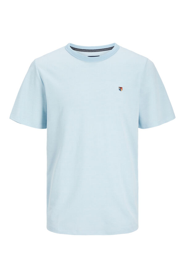 Cortefiel Camiseta regular fit Azul vaquero