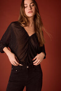 Slowlove Top fluido lurex