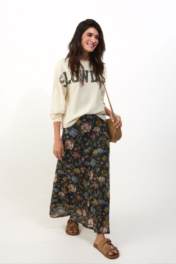 Slowlove Falda de tul el&aacute;stico Multicolour