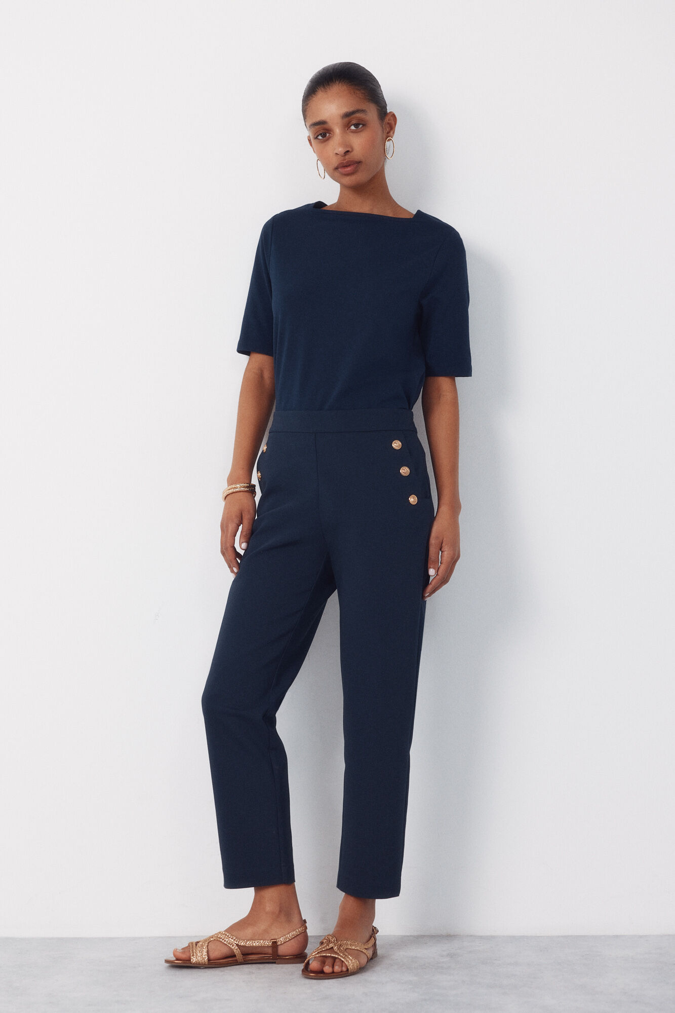 Cortefiel Boat neck t-shirt