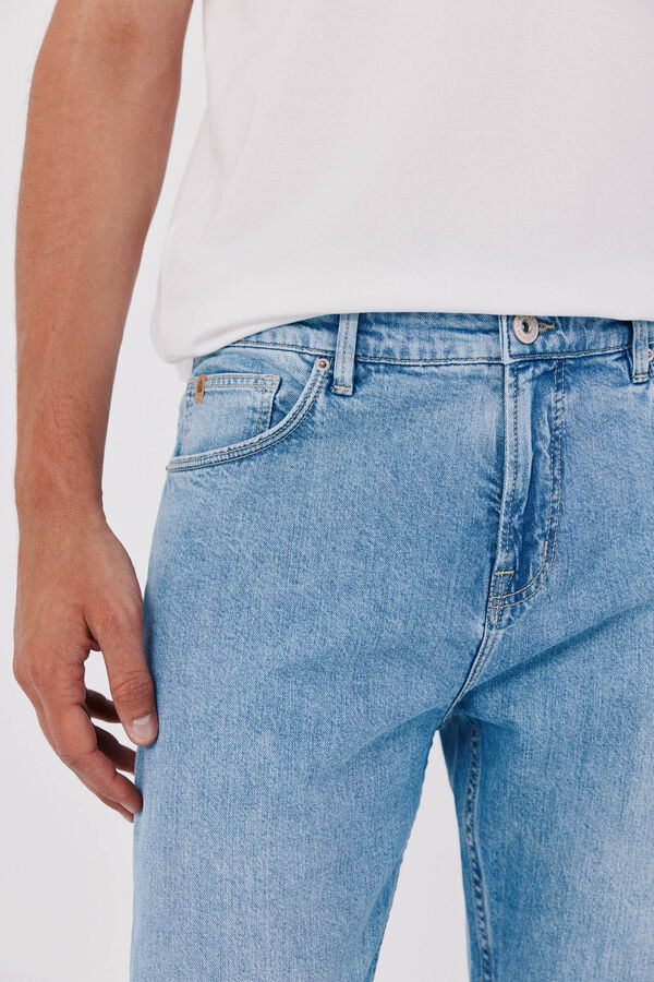 Cortefiel Lightweight regular jeans Blue
