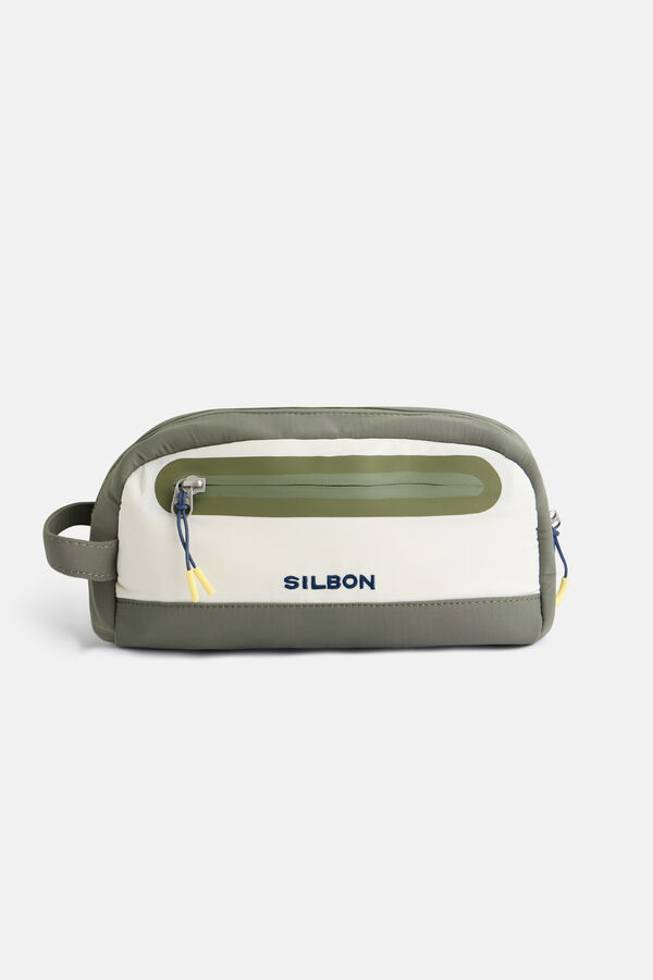 Silbon Sports toiletry bag Beige