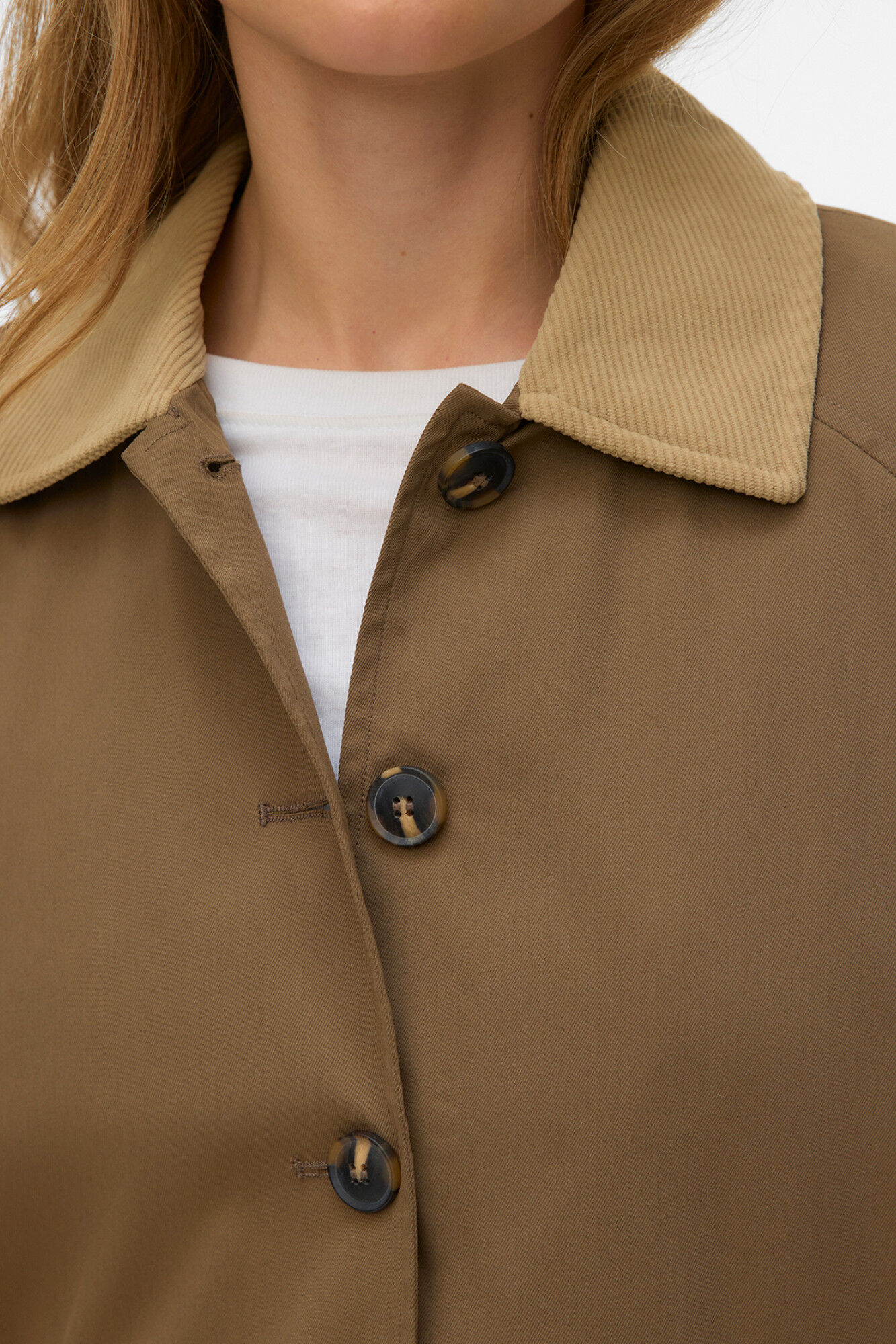 Vero Moda Casaco gola de contraste