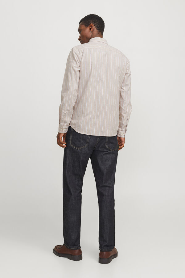 Jack & Jones Camisola oxford slim fit Cinzento