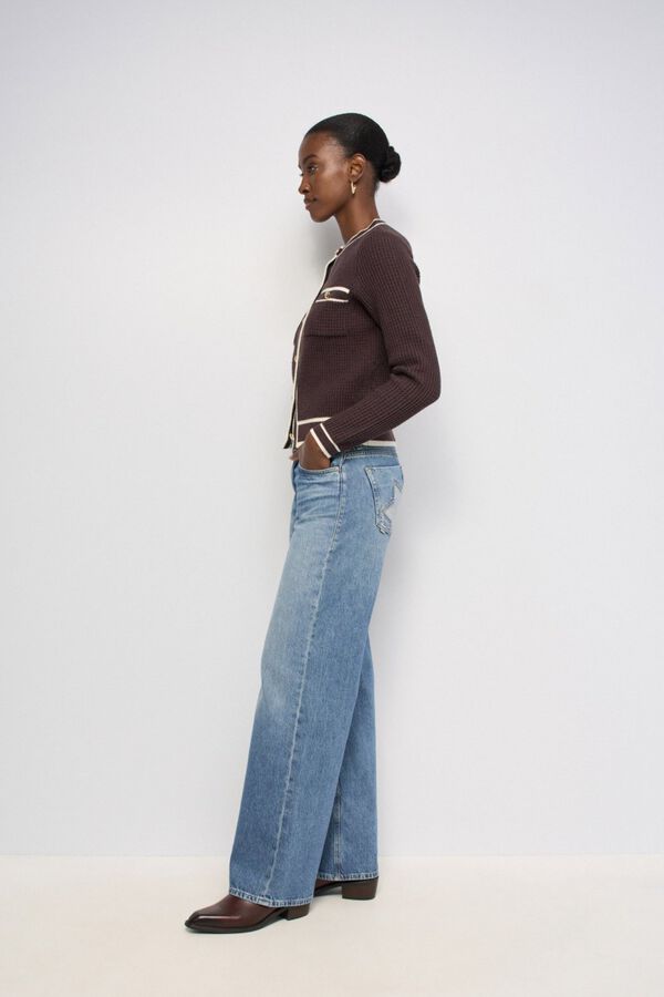Salsa Jeans Buttoned cardigan Dark brown