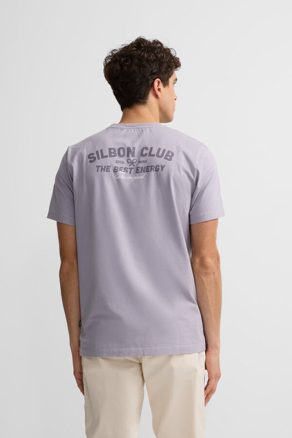 Silbon Melhor camiseta de energia Roxo