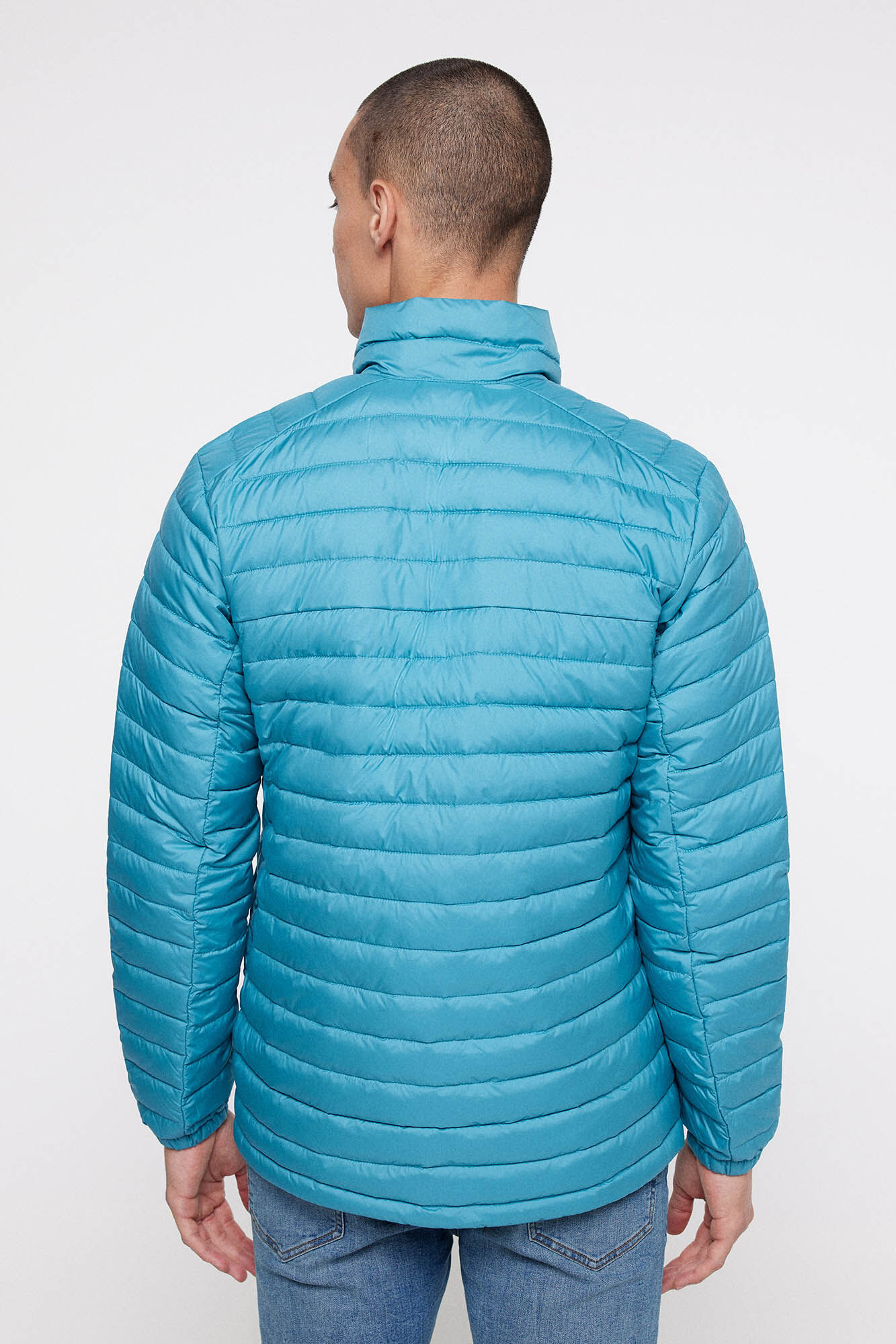 Casaco azul shop homem