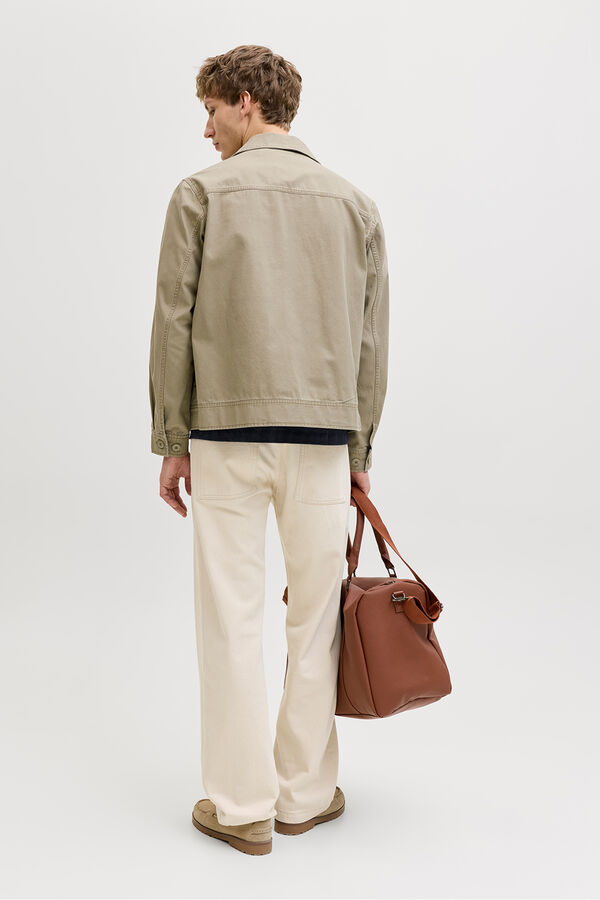 Jack & Jones Casaco curto de tecido plano Verde