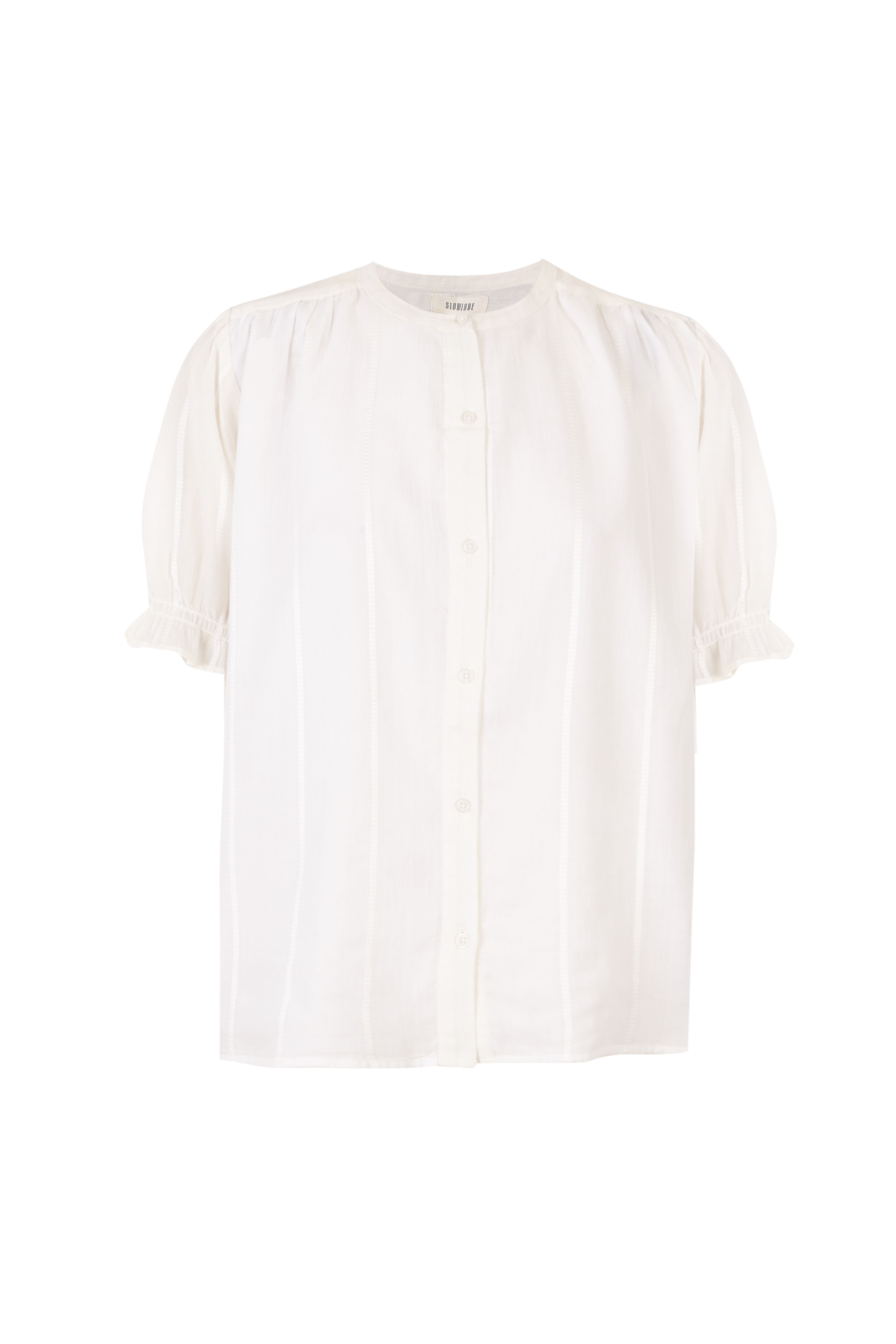 Slowlove Blusa dobby fluida