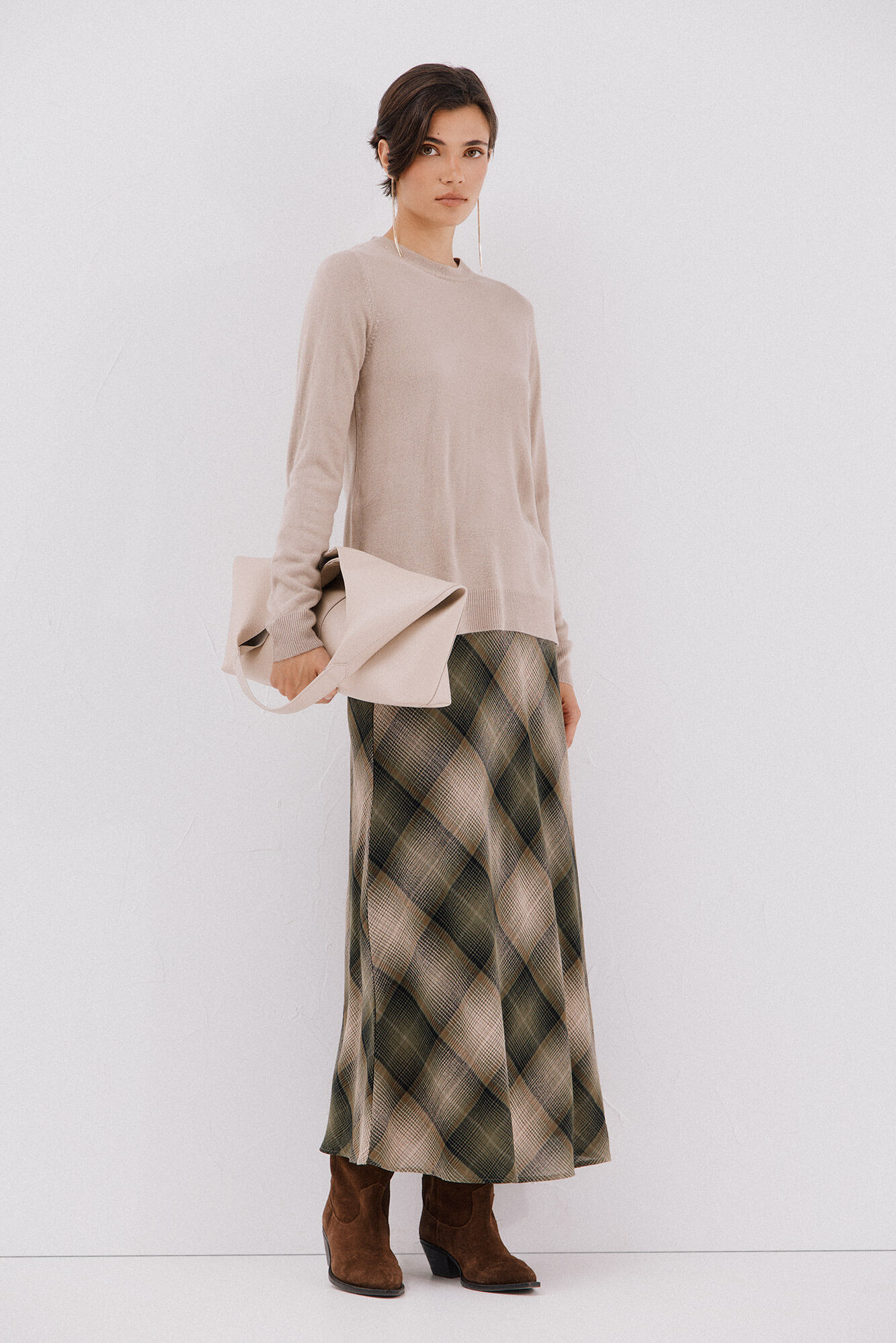 Cortefiel Basic boxy jersey