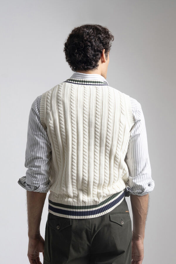 PuroEGO Camisa de críquete de algodão Tostado