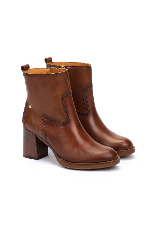 Pikolinos Botines de tacón Marrón