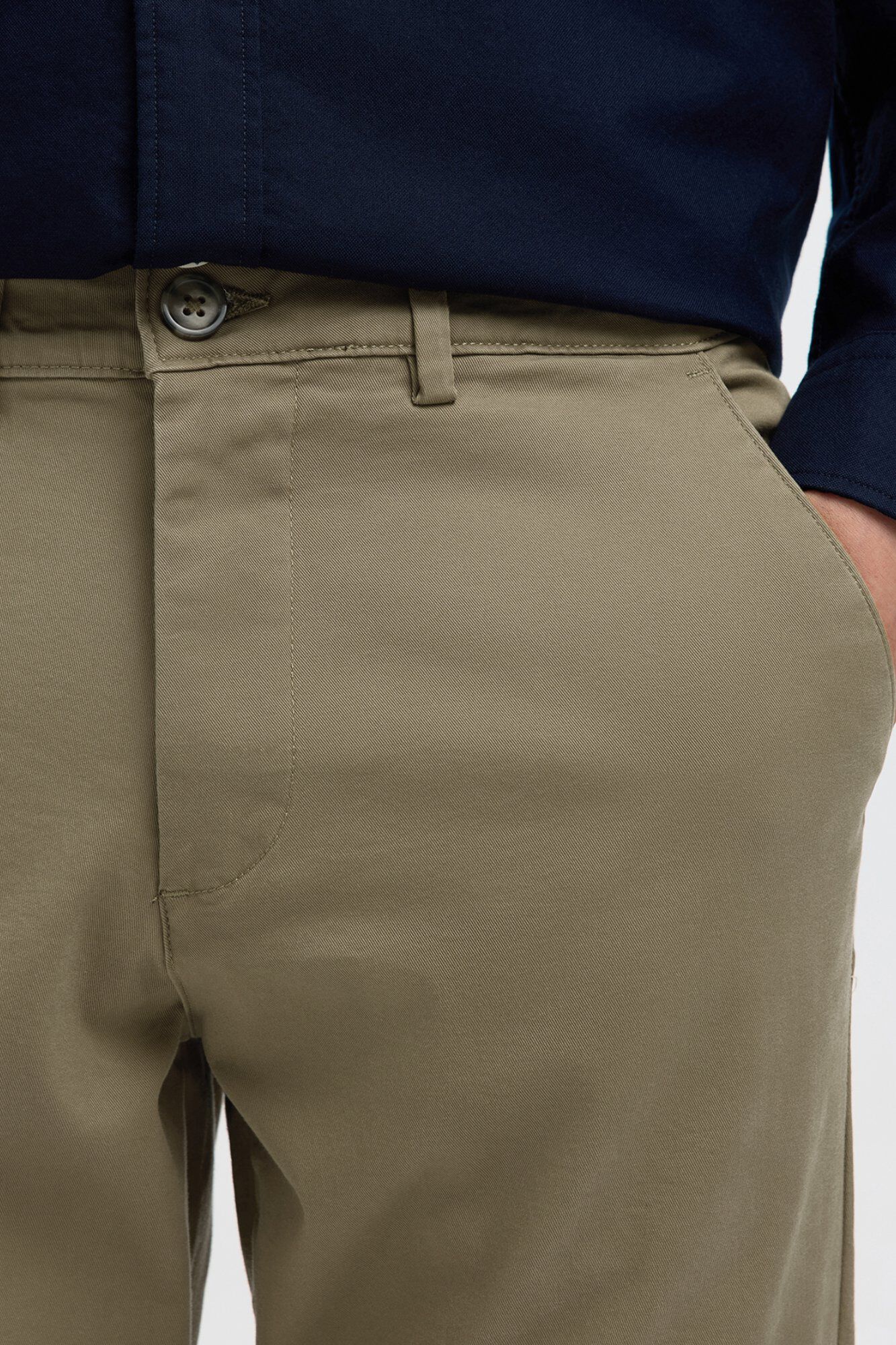 Selected Cal&ccedil;as chino para homem slim fit