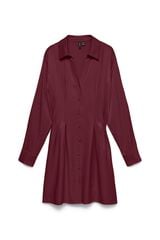 Vero Moda Short shirt dress Maroon