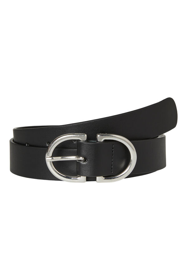 Vero Moda Curve Cinto com fivela met&aacute;lica Preto