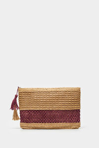 Cortefiel Beach pouch/wallet Purple