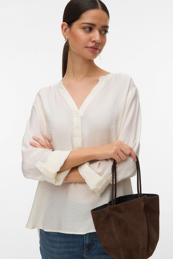 Vero Moda Camisa manga comprida Branco