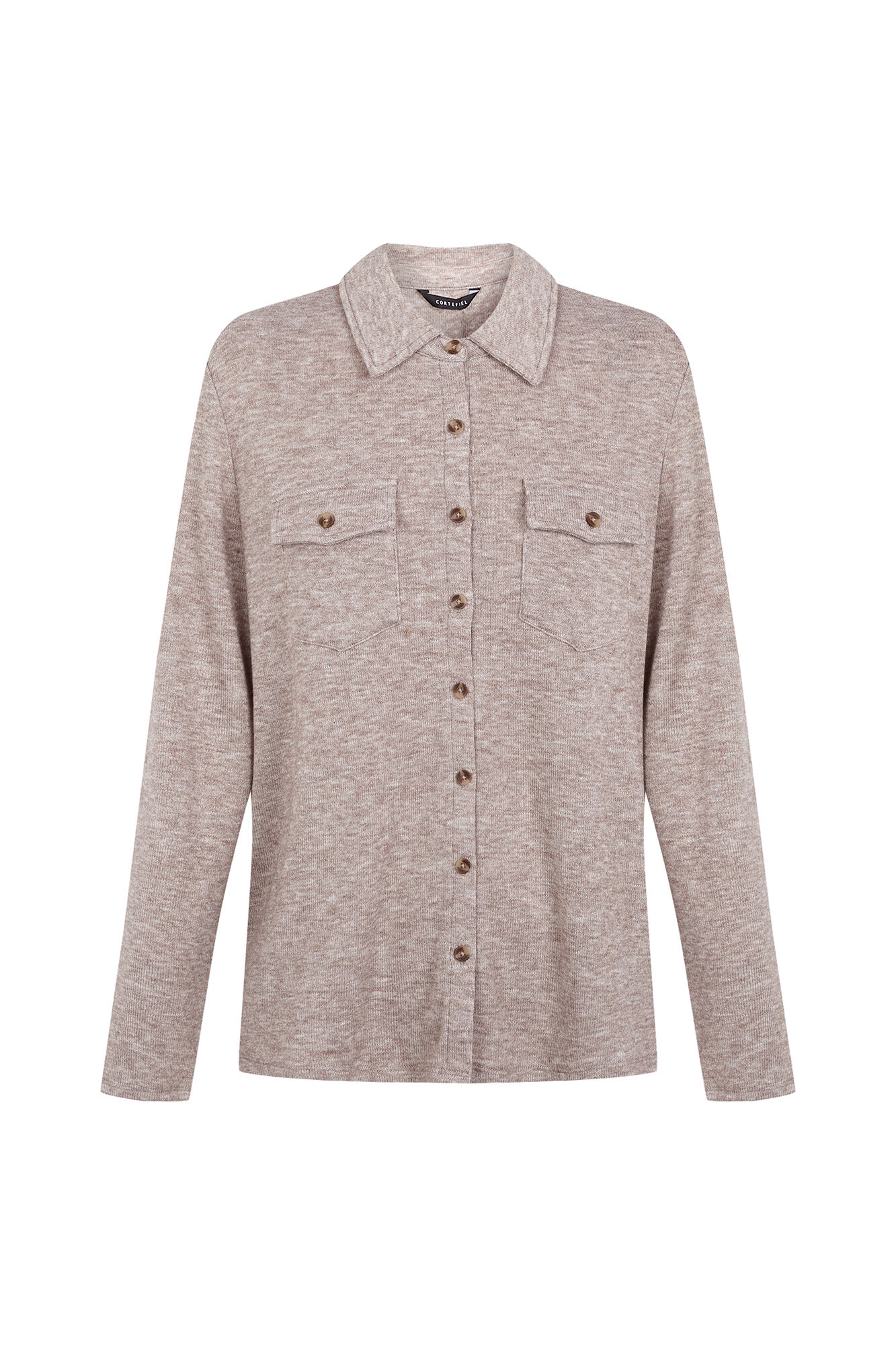 Cortefiel Stretch shirt with pockets