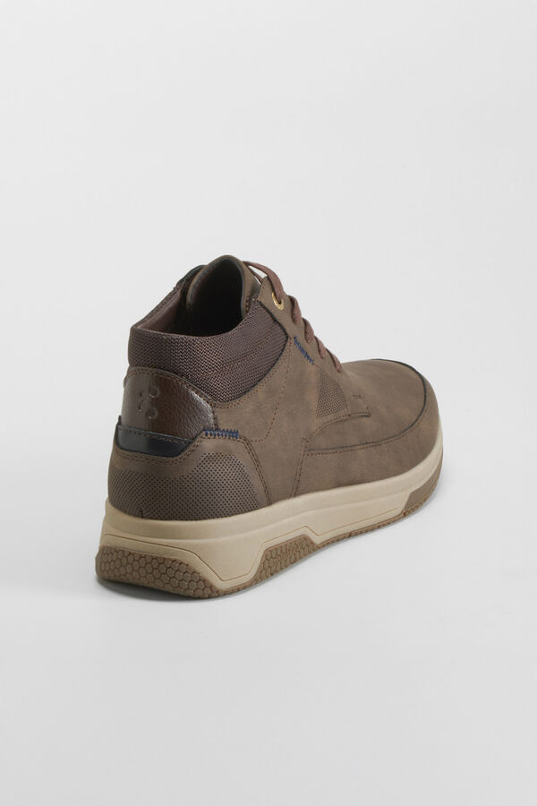 Comfeet Bota botim COMFEET Hexaflex Basalto Castanho