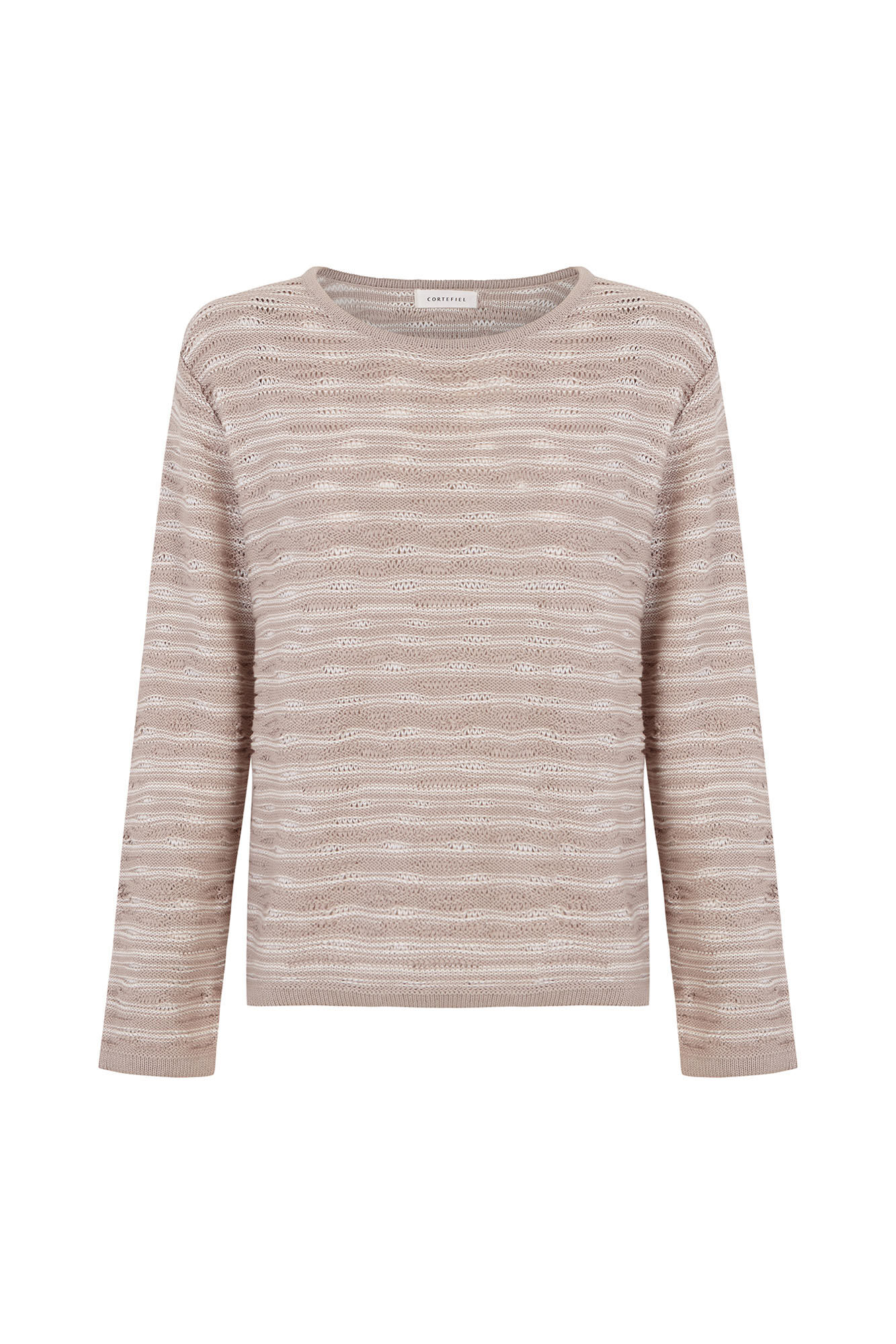 Cortefiel Jersey-knit textured jumper