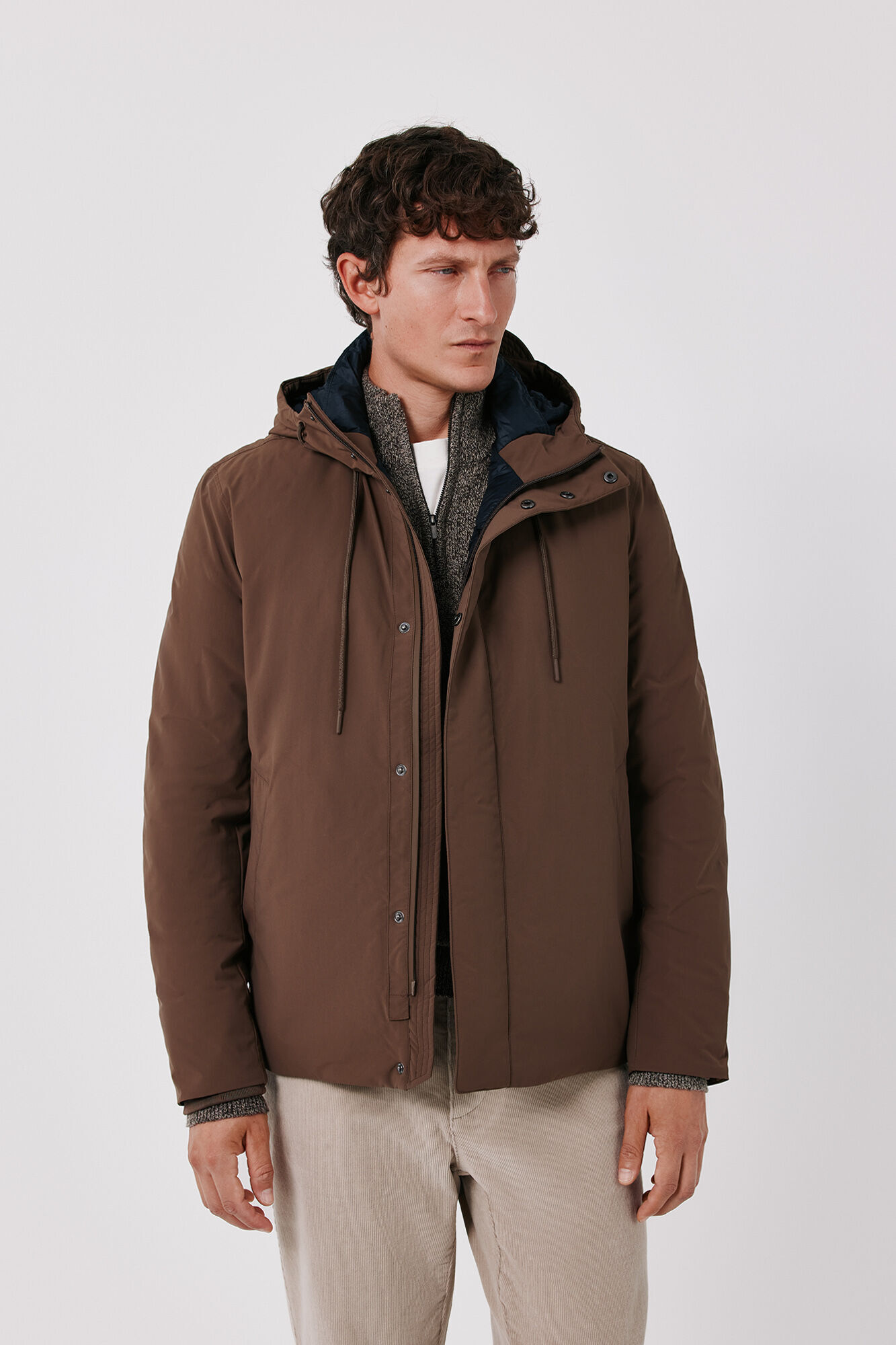 Cortefiel Short hooded parka