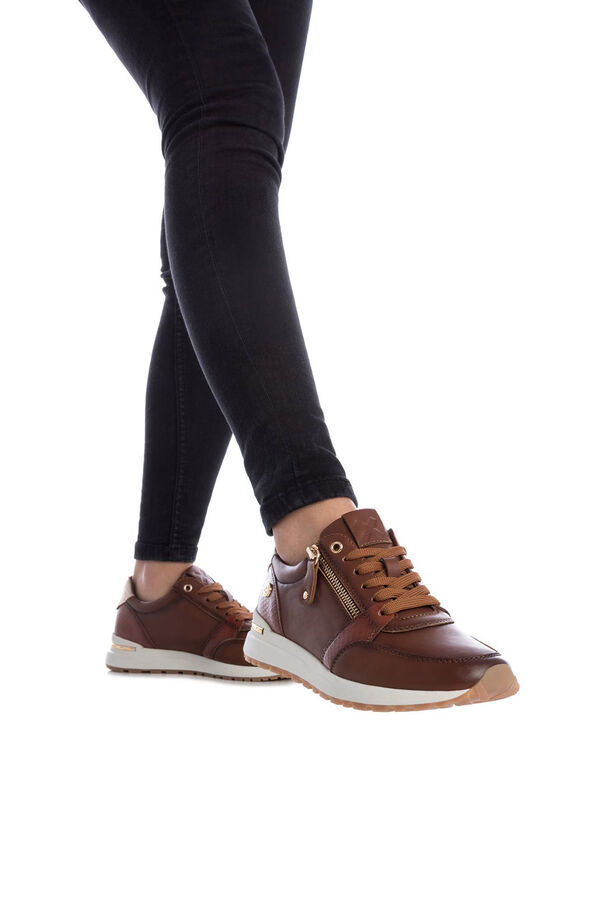 XTI Chinelo feminino Castanho