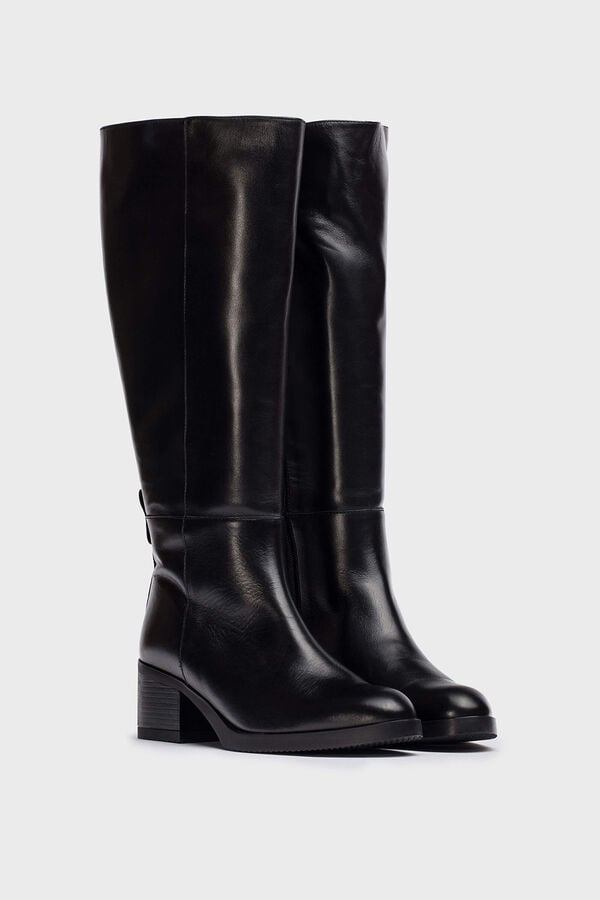 Wonders Botas de cano largo Santa Fe 15 Preto