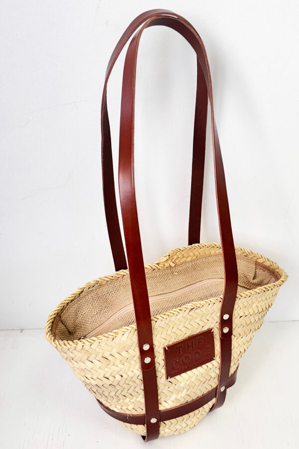 The Code Rodeo basket bag Dark brown