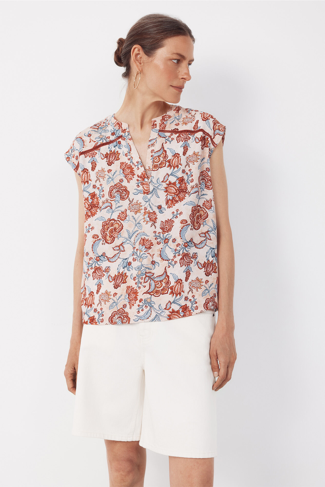 Cortefiel Blusa entred&oacute;s