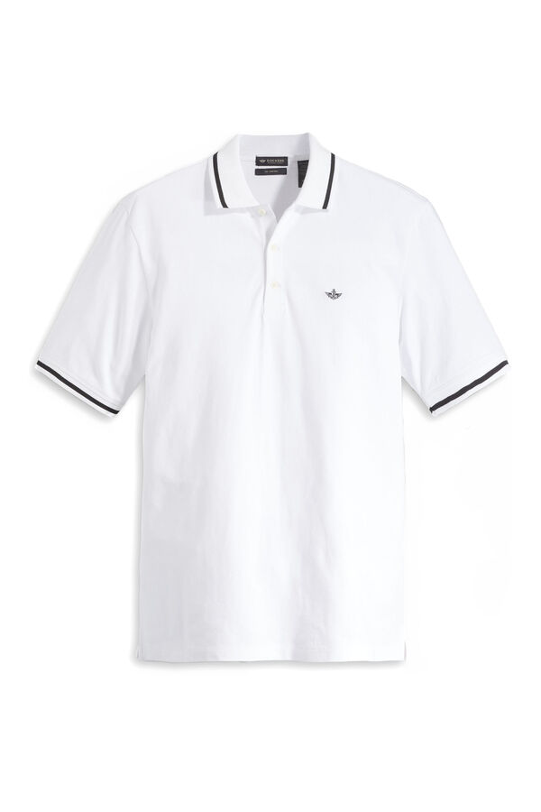 Cortefiel Dockers® Originals polo shirt White