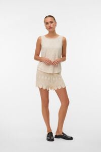 Vero Moda Top de crochet sem mangas