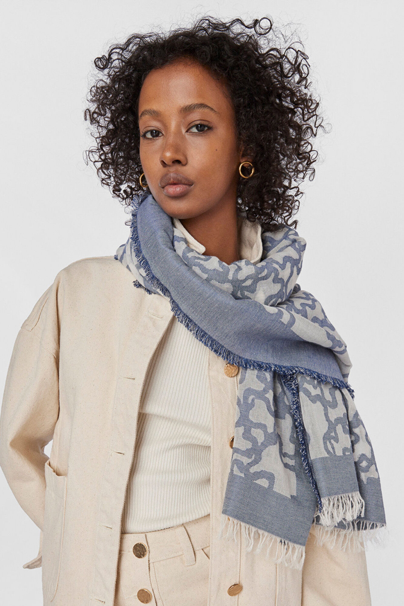 Tous Foulard Kaos en color jeans