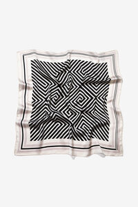 Vilanova Bandana Estampada Geom&eacute;trica