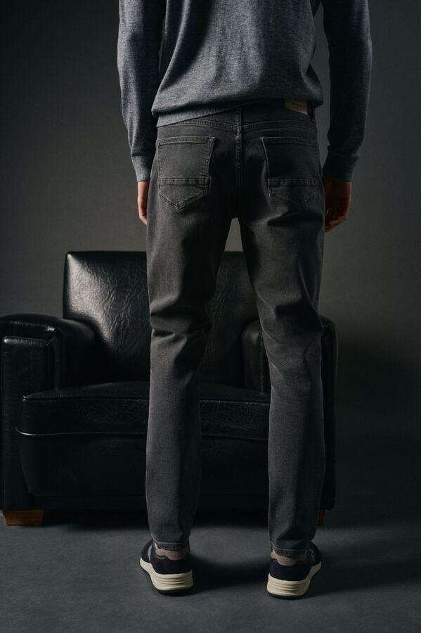 OOTO Pantalón vaquero slim fit Gris