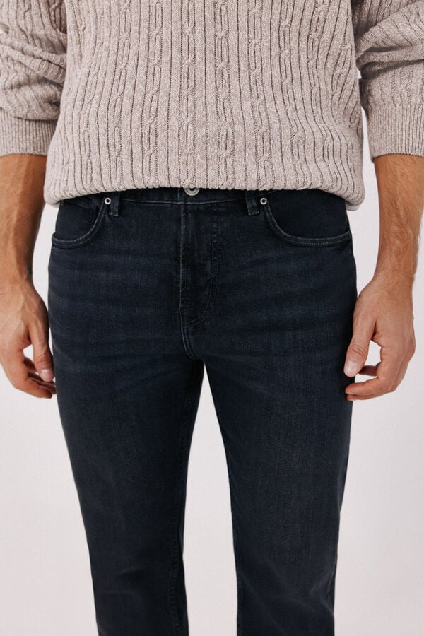 Cortefiel Slim fit jeans Dark grey