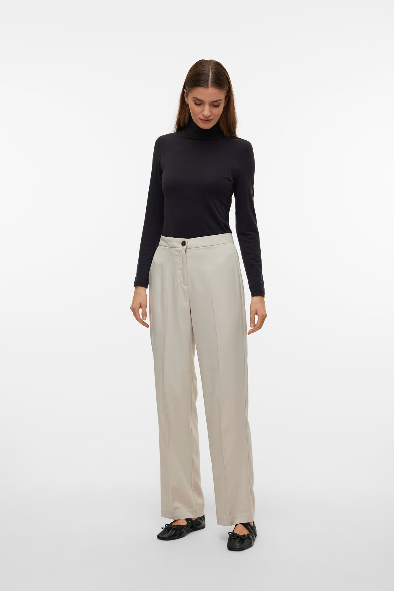 Vero Moda Cal&ccedil;as formais de mulher de corte reto