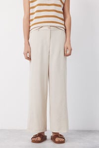 Cortefiel Textured pants