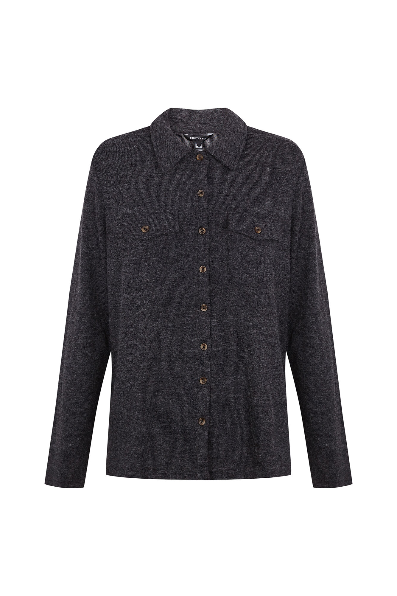 Cortefiel Stretch shirt with pockets