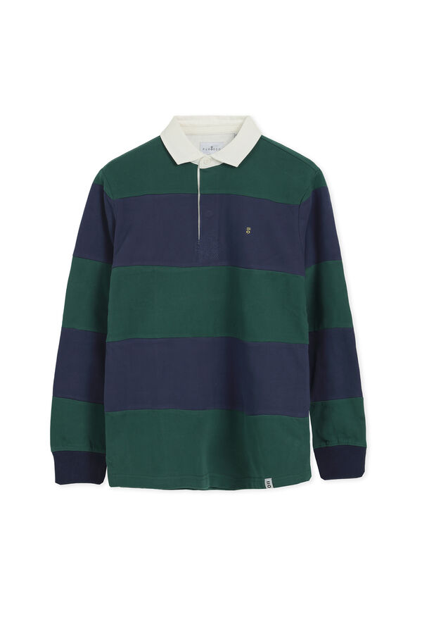 PuroEGO Polo rayas Verde