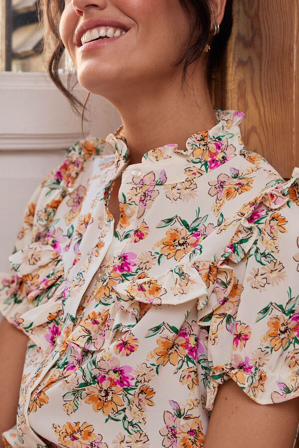 Cortefiel Vilantia floral blouse Multicolour