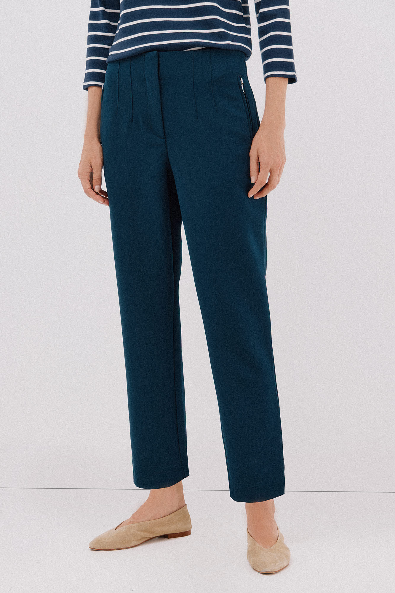 Cortefiel Zippered pants