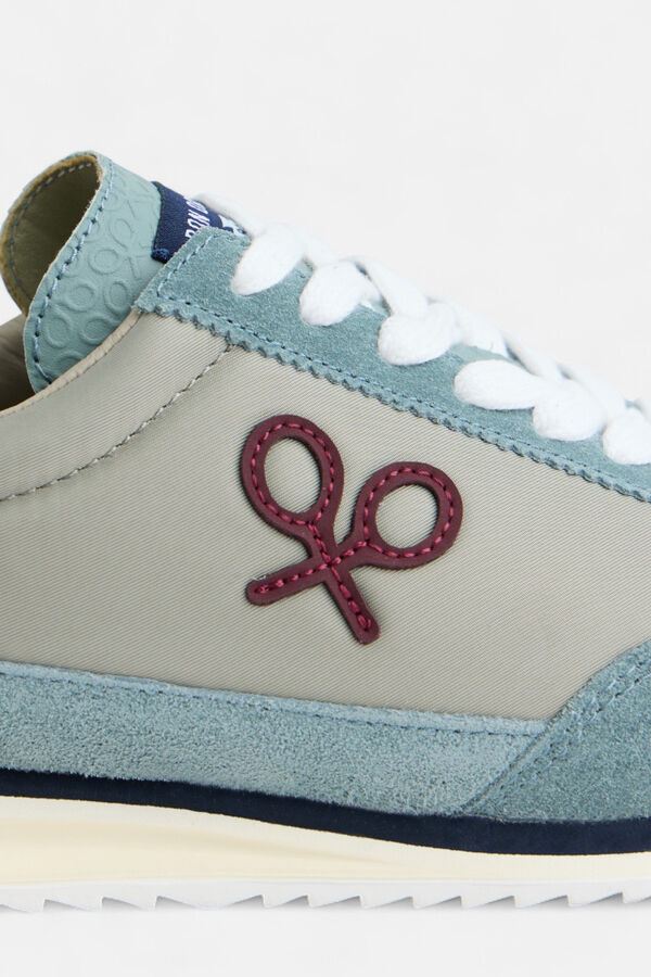 Silbon Zapatilla vintage Azul